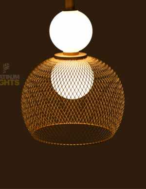AURA DOME MESH GLOW PENDANT LIGHT