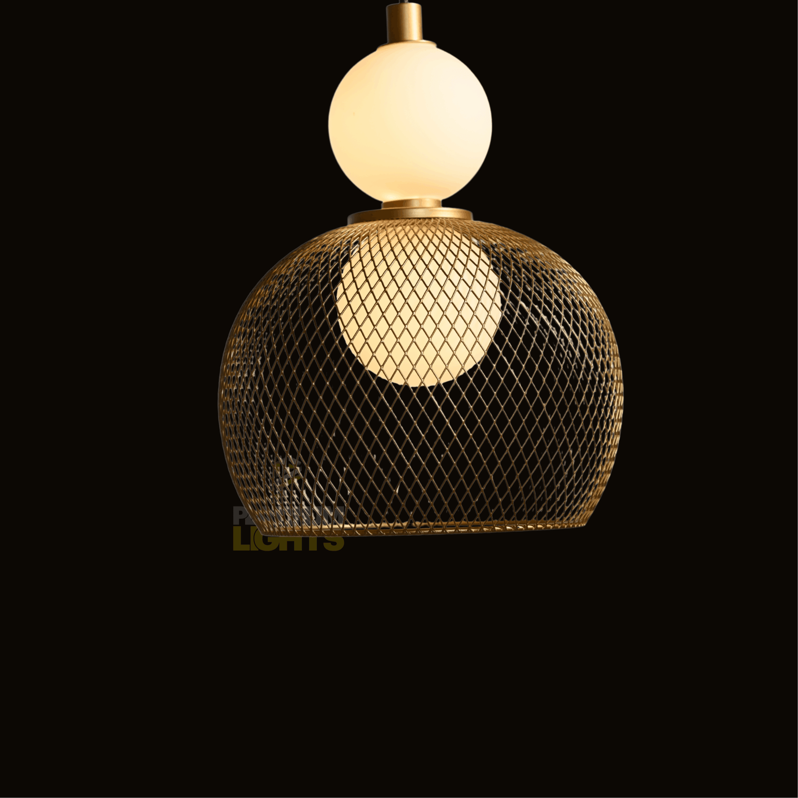 AURA DOME MESH GLOW PENDANT LIGHT - Image 4