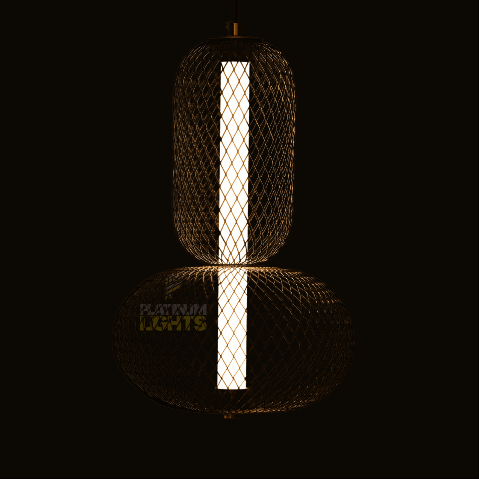 DUAL MESH GLOW PENDANT LIGHT - Image 4